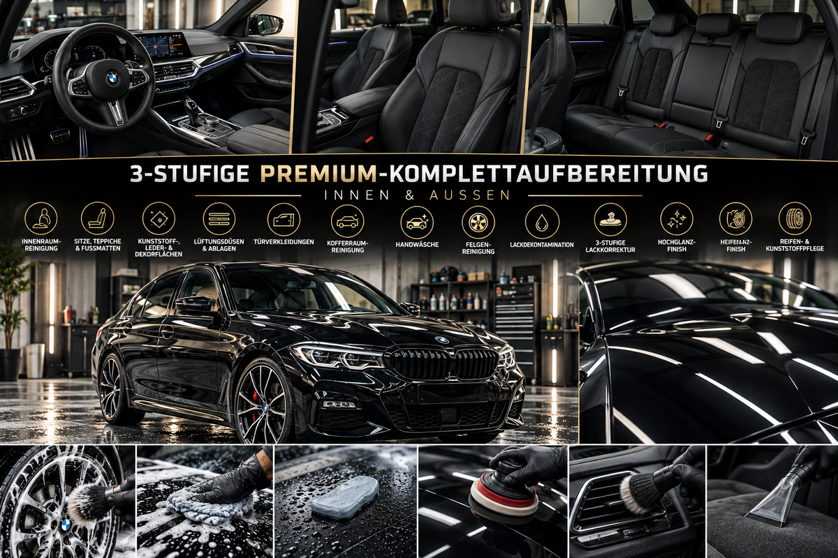 3-STUFIGE PREMIUM-KOMPLETTAUFBEREITUNG PAKET 3