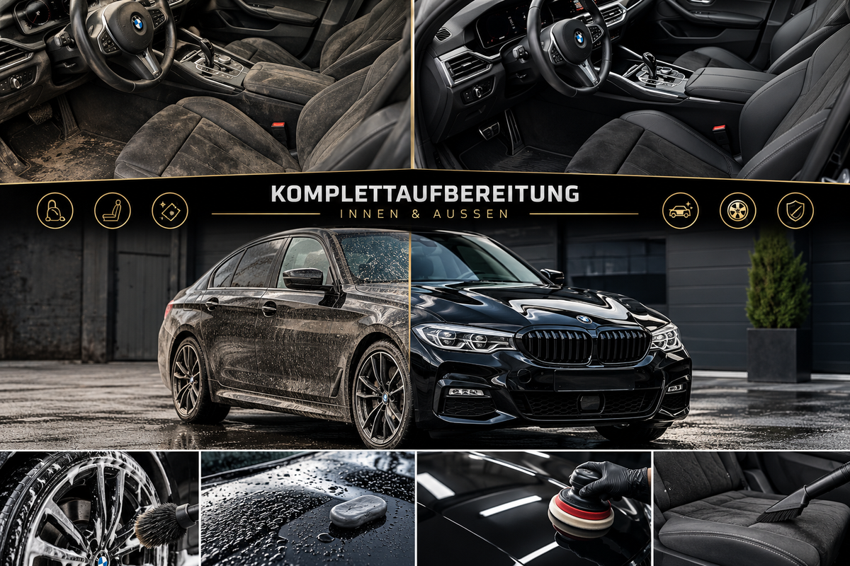 KOMPLETTAUFBEREITUNG – INNEN & AUßEN PAKET 1